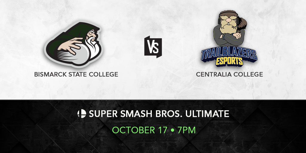 Esports_BSC's tweet photo. Bismarck State College takes on Centralia College Thursday Night. Check back here for results and future updates.
#RollSticks #Esports #BSCMystics https://t.co/ocPD0clK10