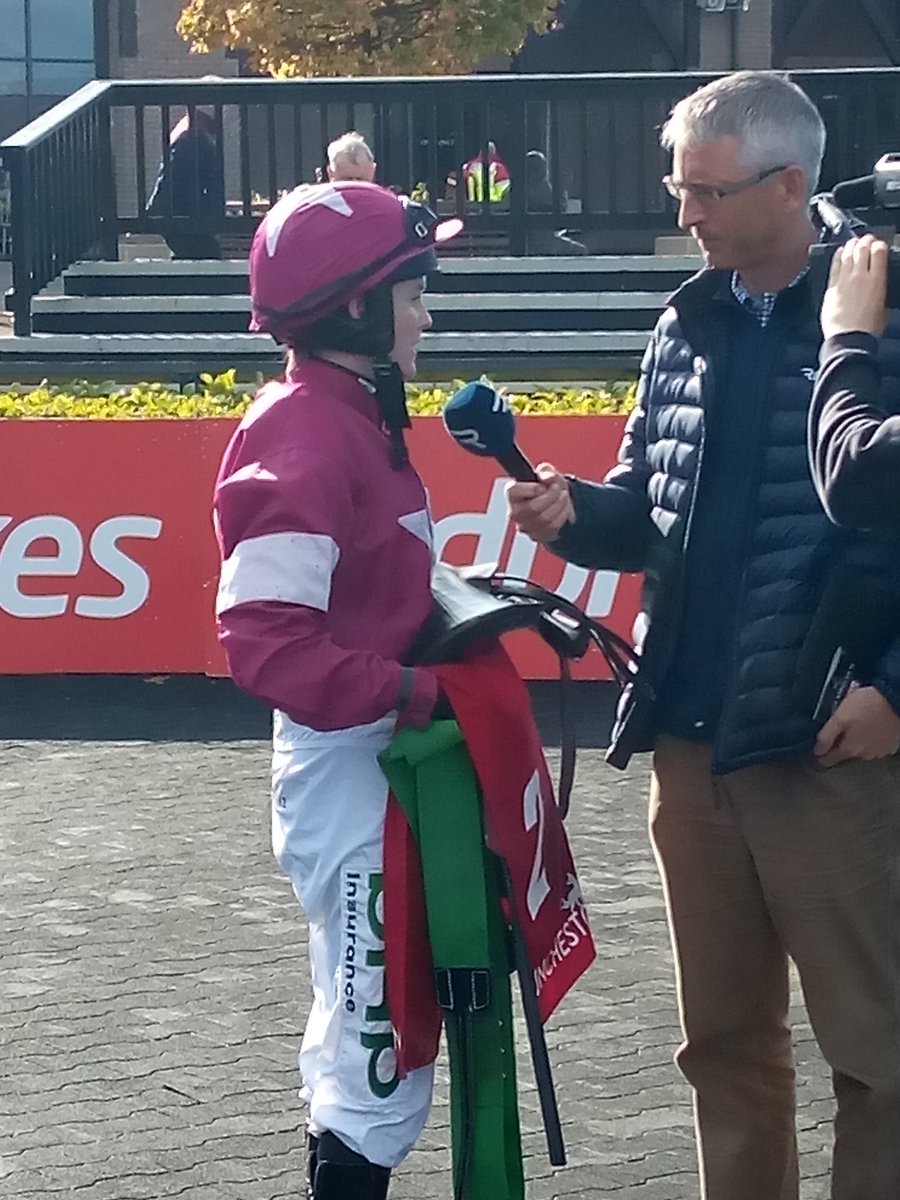 JoeSeward1's tweet photo. Superb form of @tuvastables continues as #BeaconEdge lands the @BangorRaces Maiden hurdle under @rachaelblackmor
I think the winner would have won even if #TheVeryMan stayed up
The winner was @NRichardsRacing won a bumper @ayrracecourse before joining Noel Meade
#Punchestown https://t.co/ugfWitmTwf