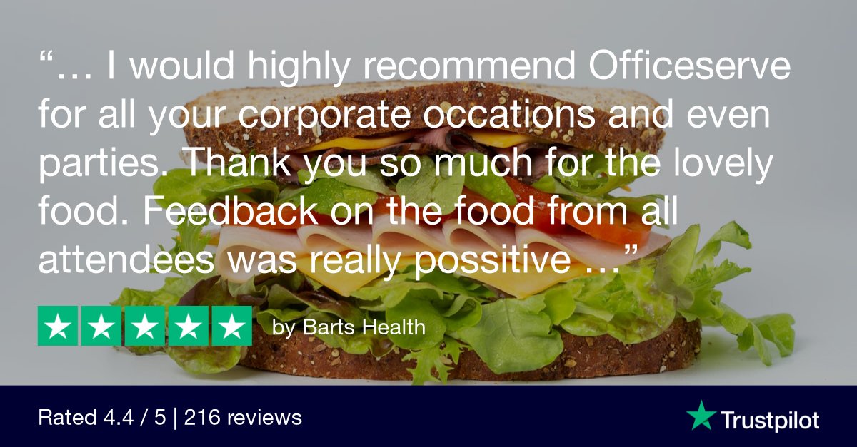 Making all those sandwiches is tough work but reviews like this make it all worthwhile! 👍