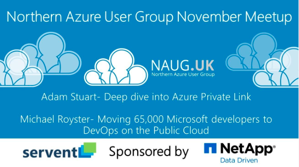 FederationMCR's tweet photo. Tickets are now live for the next #NorthernAzureUserGroup meeting.
https://t.co/S4cEA4fxyR @NorthernAzureUG https://t.co/LSMcv2ZsC9