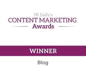 PRDaily's tweet photo. Let’s hear it for @WeAreCisco! They’re taking home the award for Best Blog! Take a peek: https://t.co/0aveDo19S6 #PRDAwards https://t.co/wYC3aRaLLd