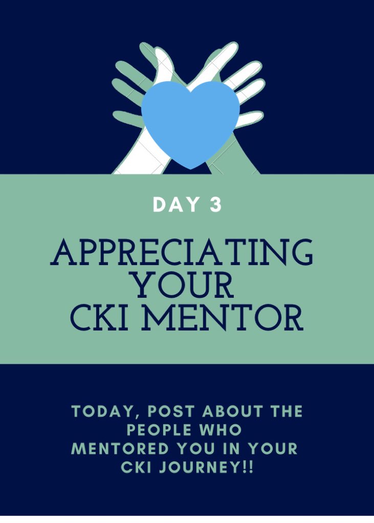 UACircleK's tweet photo. It’s day 3 already! Make an appreciation post of the person who inspired you to join CKI!! 💙 #chooseCKI #CKIweek https://t.co/AvnhiH6GsU
