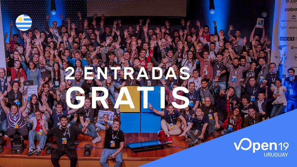 vopentechuy's tweet photo. 🎉🎉Nuevo Sorteo🎉🎉
Síguenos en Instagram y entérate como ganar 2 entradas 💯GRATIS! 🥳🥳 No te quedes afuera!! 🙌
https://t.co/7Oqxx2WKw6

#vOpenTech #joinvOpen #vOtalks #tecnología #evento #Montevideo #Microsoft #developer #programador #informático #infraestructura #Azure https://t.co/EBF72s3sdx