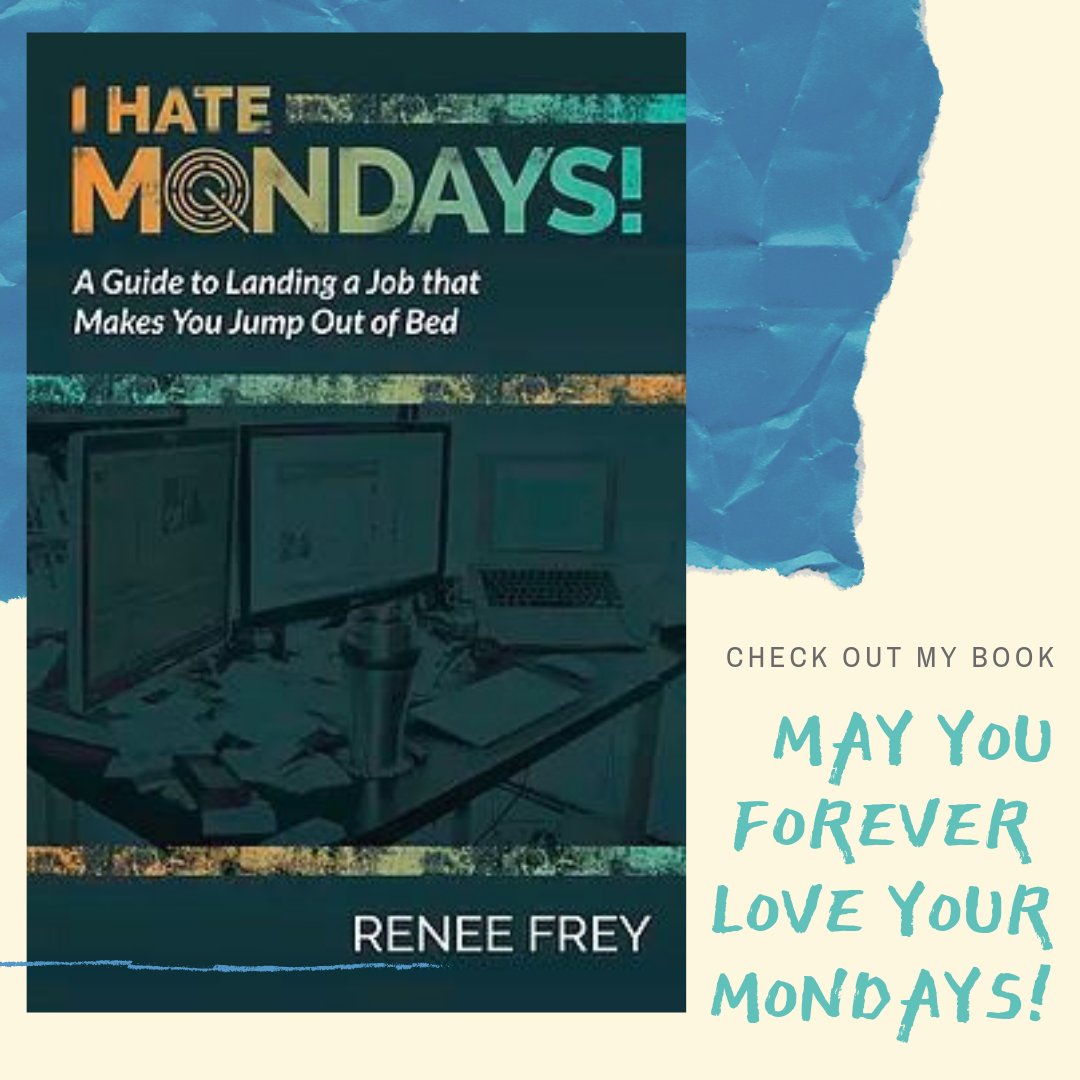 TalentQInc's tweet photo. Dedicated to all the frustrated job seekers.

May you obtain a pay raise and promotion....

And LOVE your Mondays.  

Get your book here 👉 https://t.co/R9D3iy9q80

#careeradvice #careertips #resume #interview #author #ihatemondays #recruiter #networking https://t.co/d8L3RVzCDS