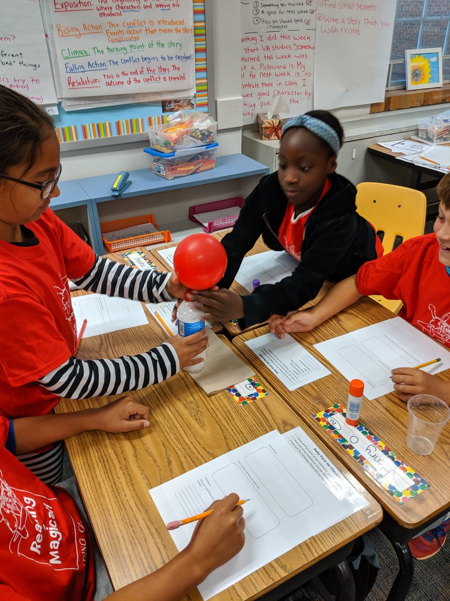 ATS_4thGrade's tweet photo. 4th graders engage in science experiments during Reading Carnival @APS_ATS #atslearns https://t.co/kghmQhPCLN