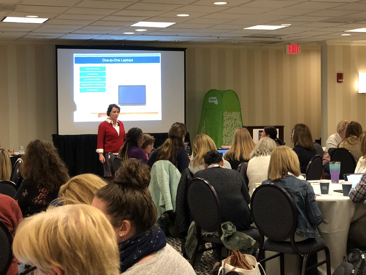 What does the research say about technology supporting learners w Nanci King Shepardson #tsld19