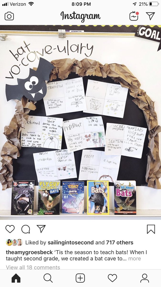 tinyteacherRBES's tweet photo. Can’t wait to showcase my kids bat vo -CAVE-ulary from Amy Groesbeck in my room next week! https://t.co/YX4zYaqR9N