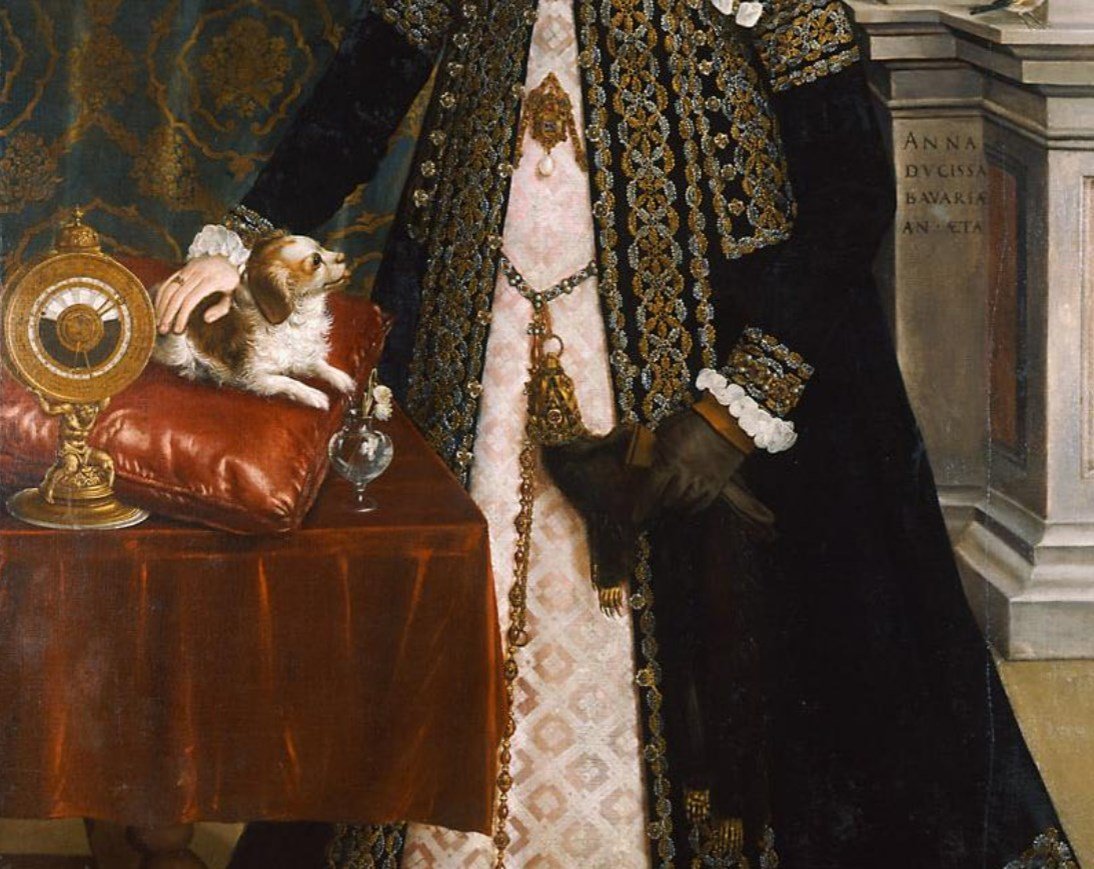 OldPortraiture's tweet photo. Died #OnThisDay in 1590: Archduchess #AnnaofAustria (1528-90), daughter of Emperor #FerdinandI, #DuchessofBavaria as wife of #AlbertV
#Portrait by Hans #Mielich (1516-73), 1556
#Habsburg #Bavaria #Portraiture #BavarianArt #GermanArt #Renaissance
#Kunsthistorischesmuseum https://t.co/GKKzhPBXwj