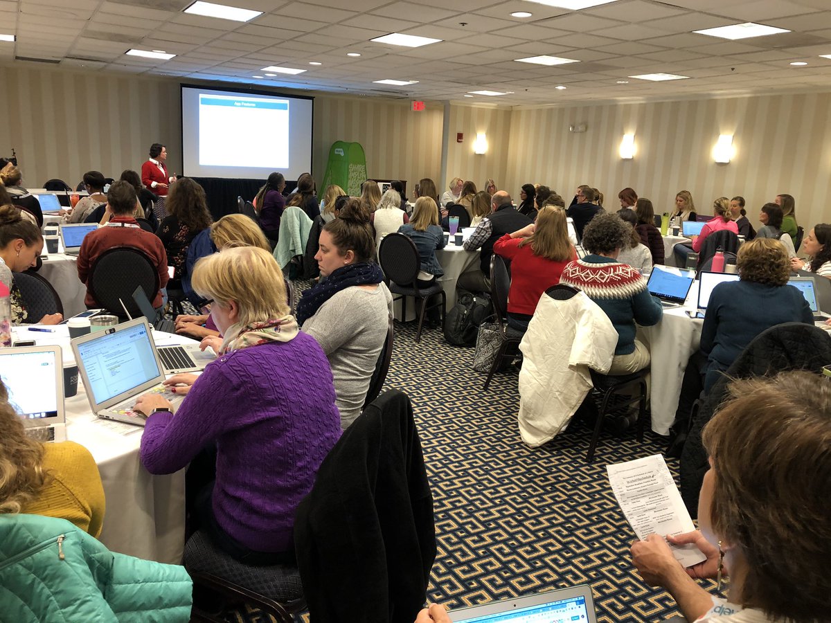 Full house today for the #tsld19 conference. Powerful learning and sharing happening! #atchat #ldchat