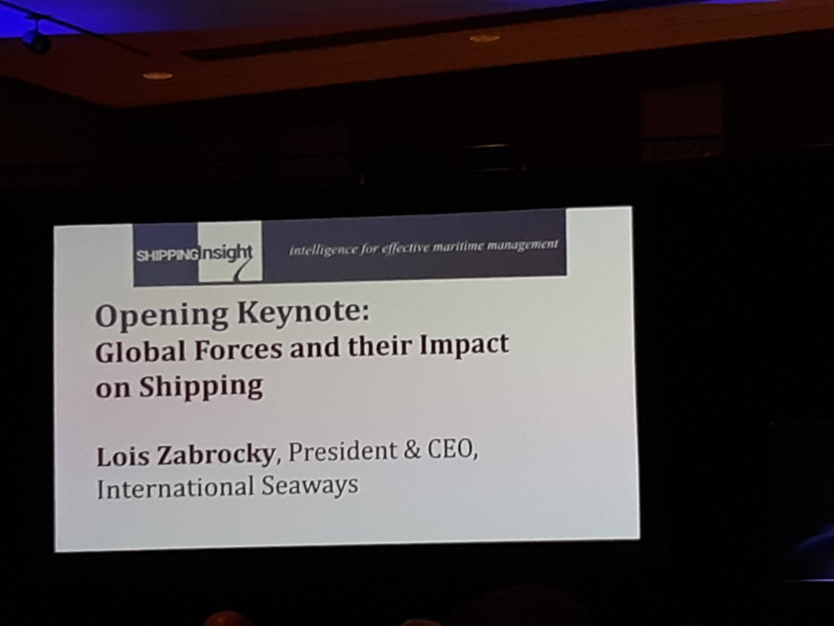 freightboy1's tweet photo. two more from #ShippingInsight - some good presentations now, good comments from #Navig8 (Jason) and #Liberty_Maritime (Josh) Carleen just asked a question about #blockchain so it's getting lively https://t.co/clZtRhiQCL