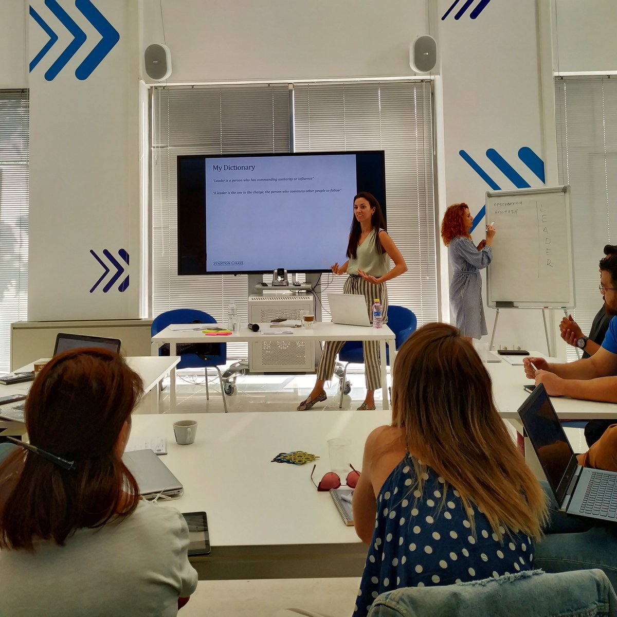 Capsuletacceler's tweet image. Λένε πως ο ηγέτης δεν γεννιέται, γίνεται! Το ίδιο φυσικά ισχύει και γι&apos; αυτόν μίας #startup. Τι καλύτερο λοιπόν από το σημερινό (2ο κατά σειρά) #workshop της Stanton Chase με θέμα &quot;Leadership&quot;. #CapsuleTacceleratorGR #ScaleUp #Tourism