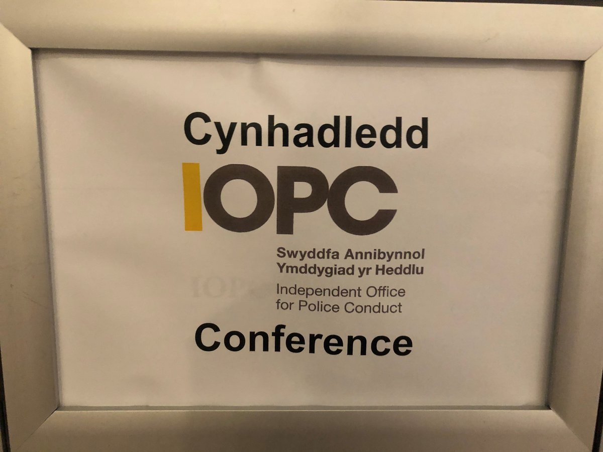 We’re hosting a conference today in Newport with IOPC investigators and representatives from the <a href="/polfed/">Police Federation</a> and Wales and South West forces looking at how we can better work together on operational roads policing and the post incident procedure