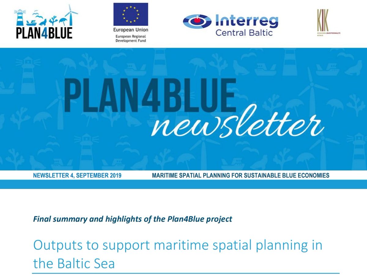 mspglobal2030's tweet photo. The #Plan4Blue project may have just come to an end but its results on cross-border #MSP in #Estonia🇪🇪 and #Finland🇫🇮 live on! From #BlueEconomy and environmental management to spatial analysis, read all about the project and the latest newsletter here: https://t.co/QXY1IG5ICQ https://t.co/Q9umlITfUV
