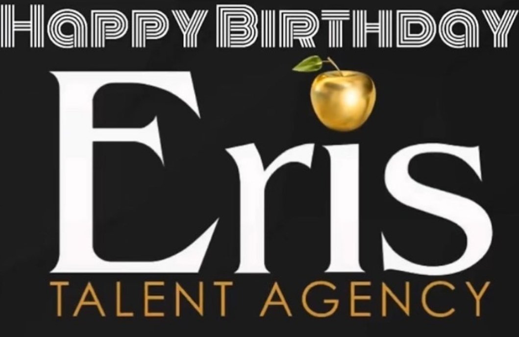 Birthday week here at Eris!  Happy 2nd Birthday Eris Talent Agency!! Excited to see what the new year will bring!! 🍎🎉
#happybirthday #birthday #eristalentagency
