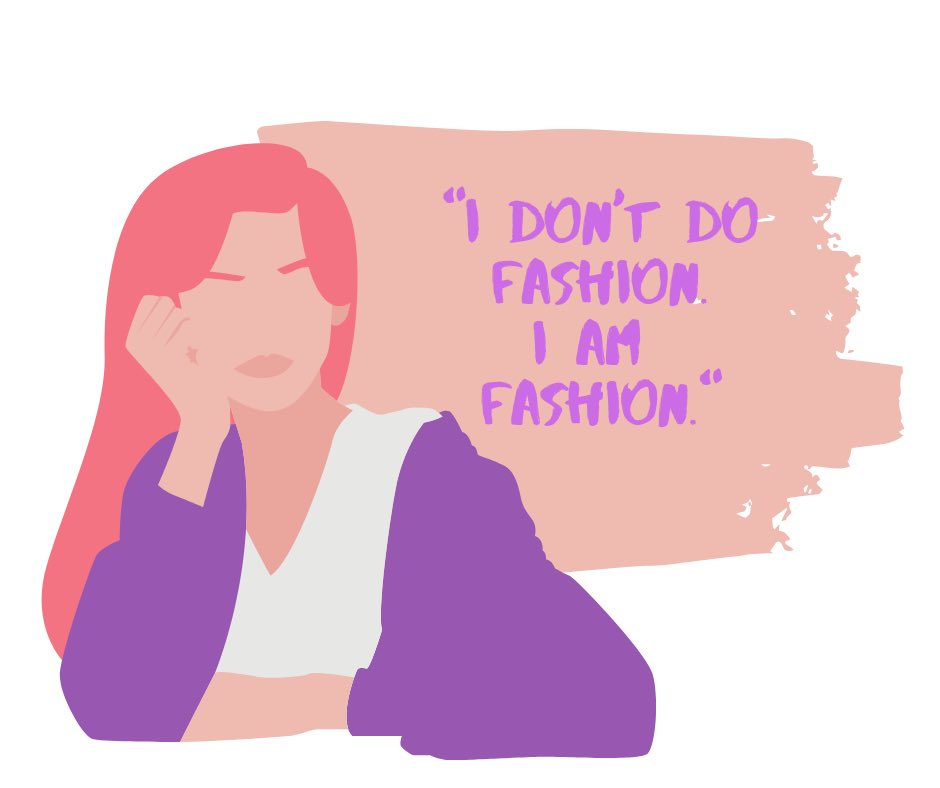 “I don’t do fashion.
I am fashion.”

#wearsa #fashionqoutes