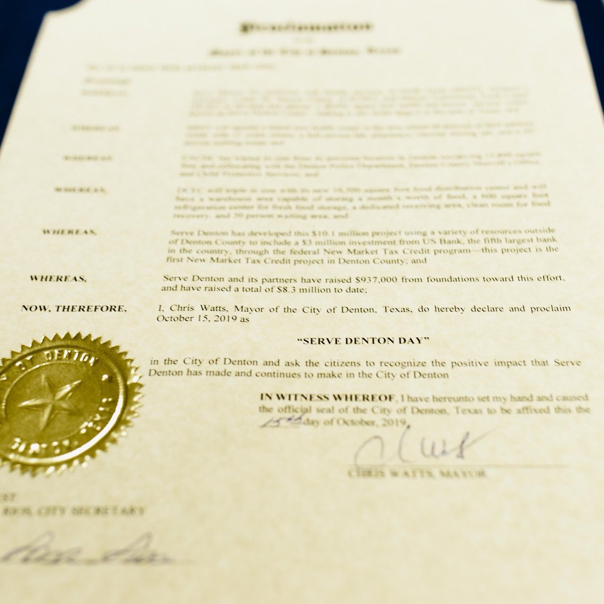 Serve Denton tweet media