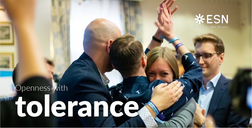 ESN_Int's tweet photo. 5⃣ 30 years of 💞 "Openness with tolerance" #ESN30 https://t.co/CNxgohLf7s