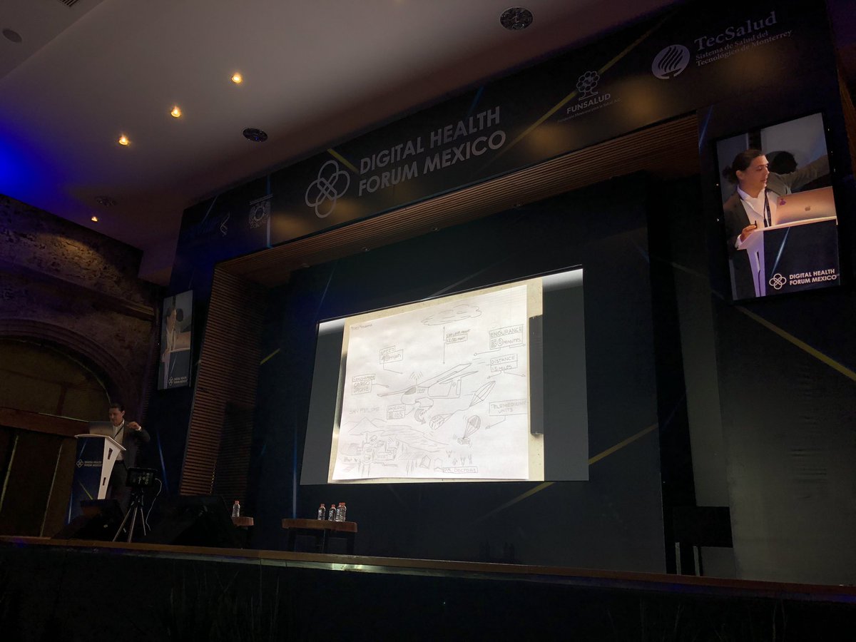adrianavaldesc's tweet photo. Usar drones medicinales para que la salud llegue a más personas gracias a la tecnología, expone Jordi Muñoz de @MayanRobotics en #DigitalHealthForum @FUNSALUDMX @AMIIFMx @DHFM_MX @FacMedicinaUNAM https://t.co/LRH6PDJ4q9