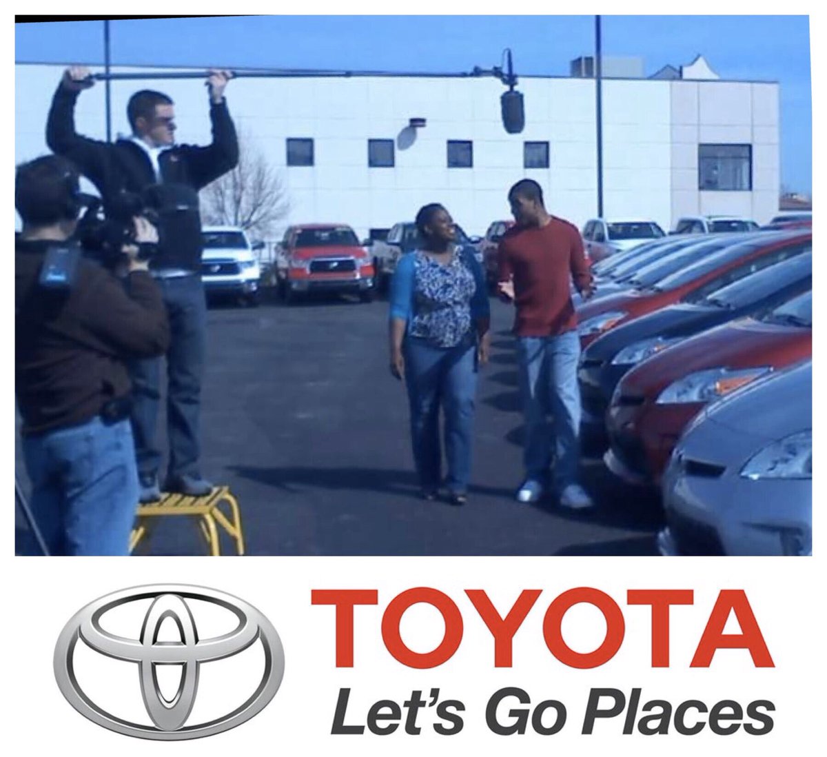AllThingsMikita's tweet photo. Remember that 2 week time frame when I died my hair back to black?
Well, I was cast to look “plain” like a “normal” wife buying a car with her husband 😂
I guess the blonde was too bombshell 🤷🏾♀️
My @Toyota commercial is now running. #LetsGoPlaces #MakeMovesNotNoise #backtoblonde https://t.co/Bg0MrcPbSa