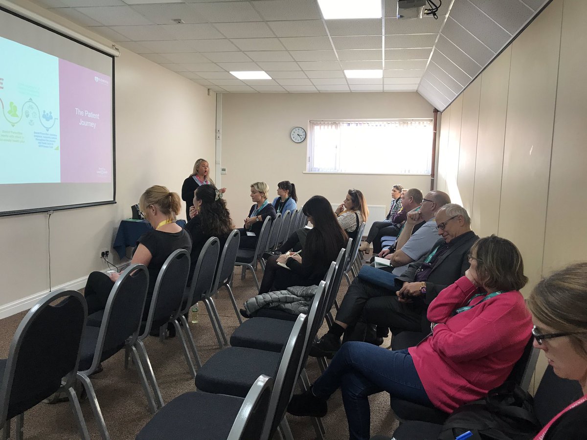 clare_elemental's tweet photo. @bronaghcooper @LeanneMcBrearty from @SPRINGSocialPre sharing their valuable knowledge on what makes a good social prescriber 👍 #SocialPrescribingUnCo https://t.co/T346phtIOX