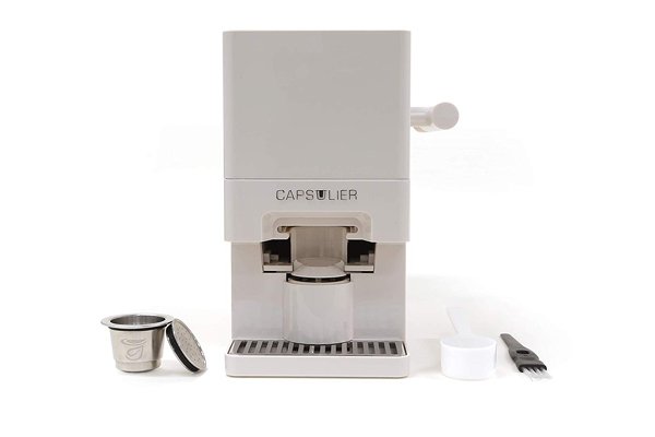 TCTradeJournal's tweet image. Capsulier has created a way for consumers to create reusable capsules for use with Nespresso coffee machines using their own choice of coffee.

bit.ly/2MF2nGI

@capsulier #capsule #coffeecapsule #Nespresso #coffee #reusable