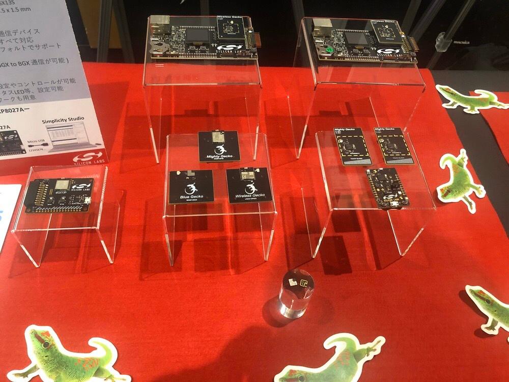 siliconlabs's tweet photo. .@Bluetooth 東京セミナー2019の @siliconlabs ブースででは、 #WirelessGecko シリーズをご紹介しました。 #シリコンラボ https://t.co/U5HHGKFaqE
