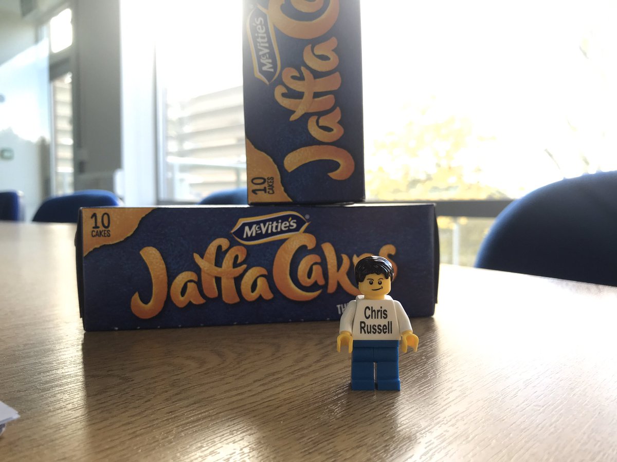 PPD1000's tweet photo. Team meeting essentials! #foundationteam #goteamfoundation #wellbeing #jaffacakes #lego https://t.co/iEoEsdgmi5