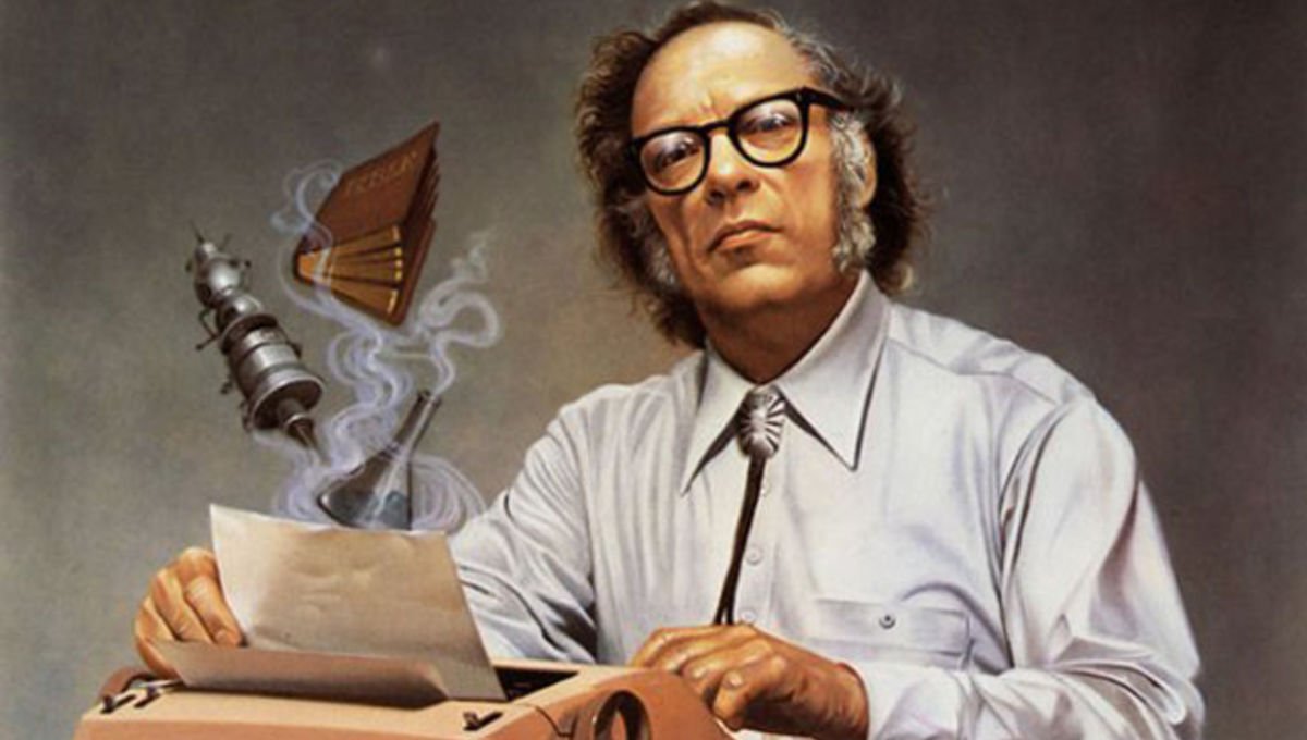 BUHGARC's tweet photo. Isaac Asimov began working at the family candy store when he was 9 years old. The stores also sold magazines, and he especially loved the science fiction stories, which inspired his future work. See original rare Asimov books on Oct 30 at our Horror &amp; SciFi Student Seminar! https://t.co/Z9F55C9No0