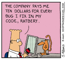 ks7000's tweet photo. Dilbert Classics by Scott Adams for October 15, 2019
(I need one #Ratbert too  #sarcasm 🤣)
cc @MattIPv4 @LordOverlord @googlechrome 
https://t.co/T7pYlwxFMU https://t.co/3BCQpPgwaC