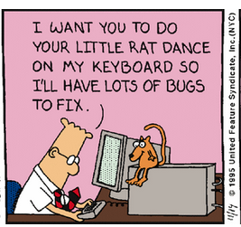 ks7000's tweet photo. Dilbert Classics by Scott Adams for October 15, 2019
(I need one #Ratbert too  #sarcasm 🤣)
cc @MattIPv4 @LordOverlord @googlechrome 
https://t.co/T7pYlwxFMU https://t.co/3BCQpPgwaC
