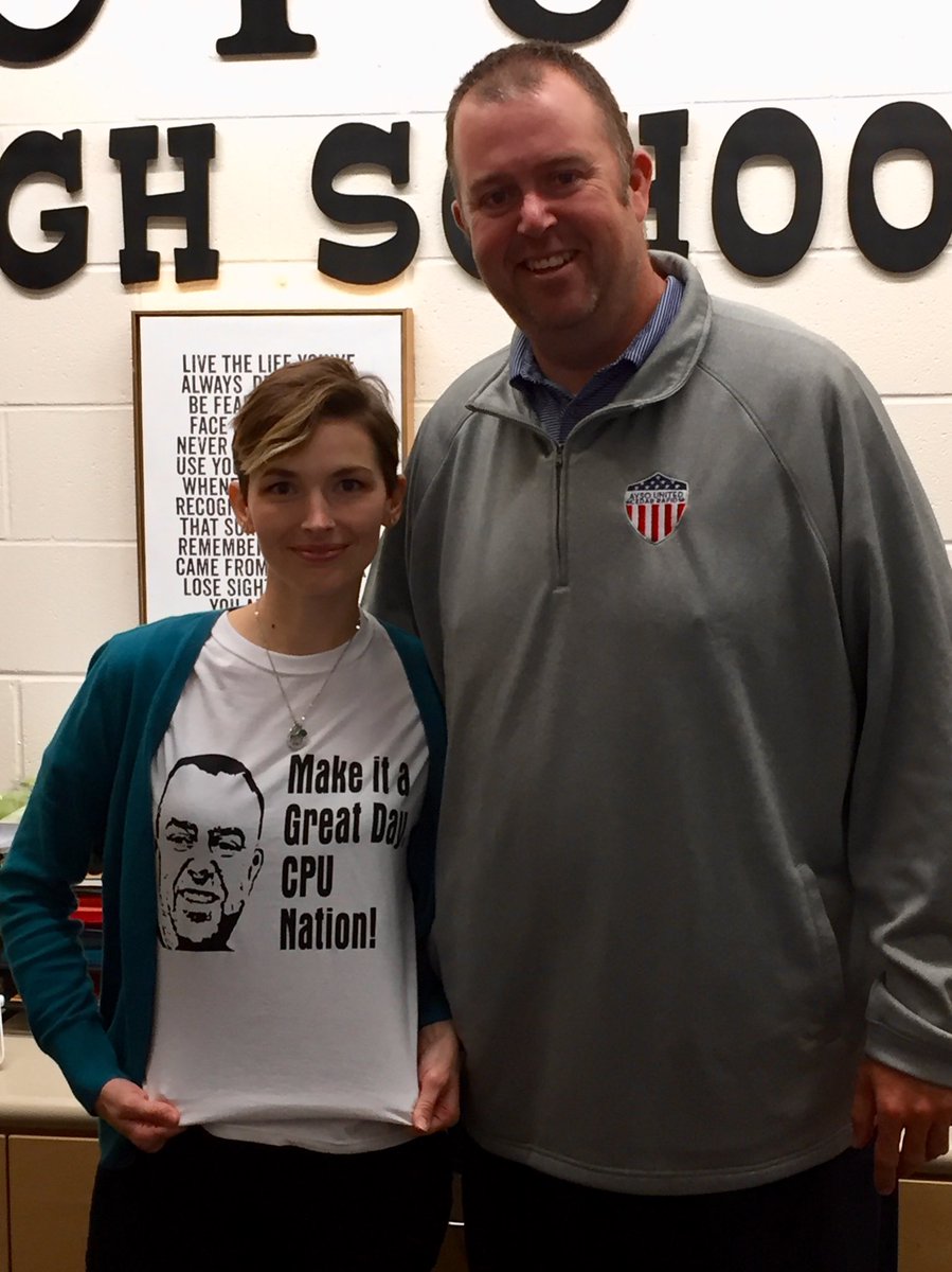 Like the school branding that’s been happening? Buy this stellar t-shirt for $8 to see more of it! Sales today-Friday during STORM Lunch. 🙌🏼💛🖤🔥 <a href="/rlibolt/">Robert S Libolt</a> <a href="/CPUSchools/">CPU Schools</a>