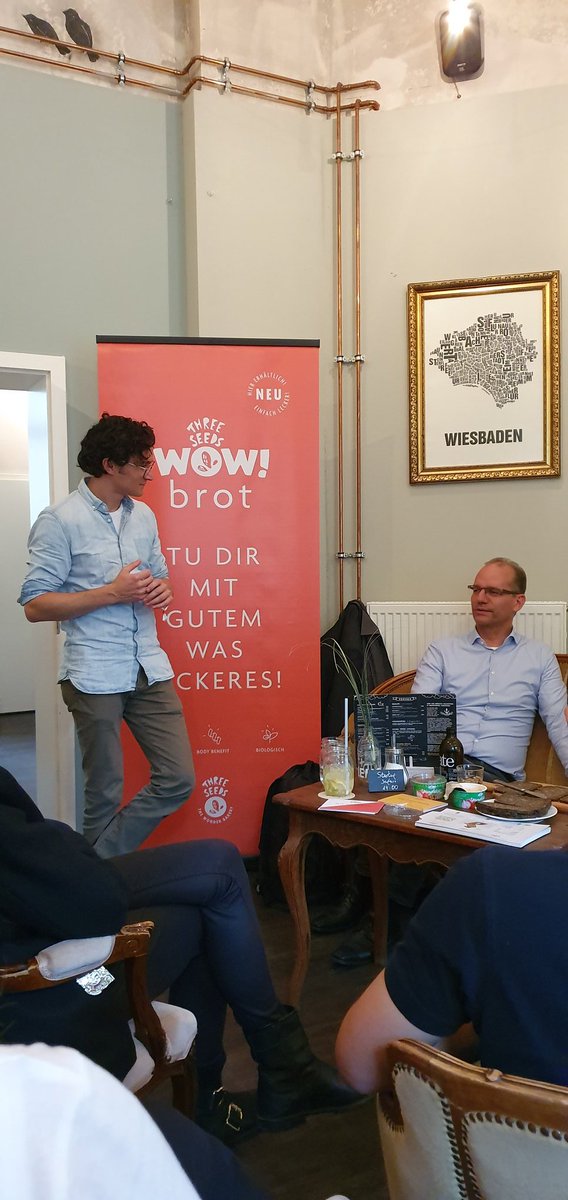 tobiaskossmann's tweet photo. STARTUP SAFARI in Wiesbaden. Heute mit Three Seeds im @heimathafenWI . #heimathafen #startupsafari https://t.co/mVTdr3koRp
