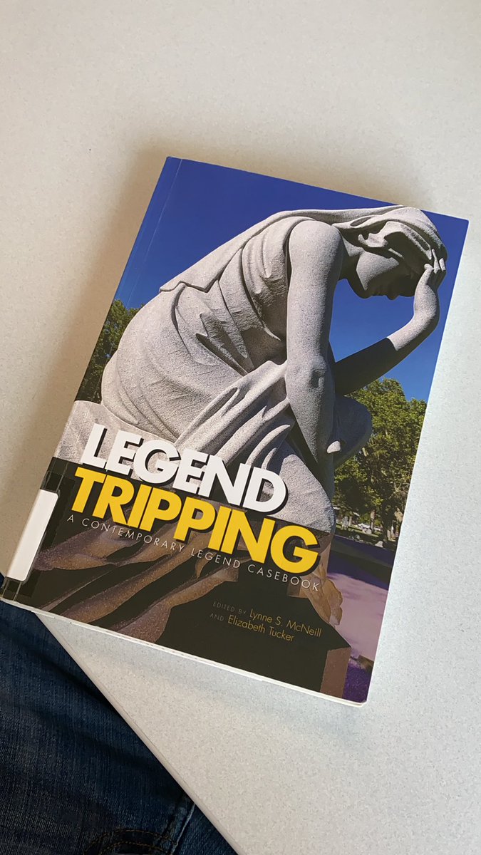 So excited to dive into @lynneSmcneill and Libby Tucker’s much acclaimed casebook on #LegendTripping.