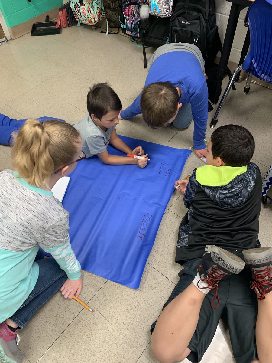 MsTodd206's tweet photo. Working together to look at how poetry is different from prose. https://t.co/M8XopLBe4T