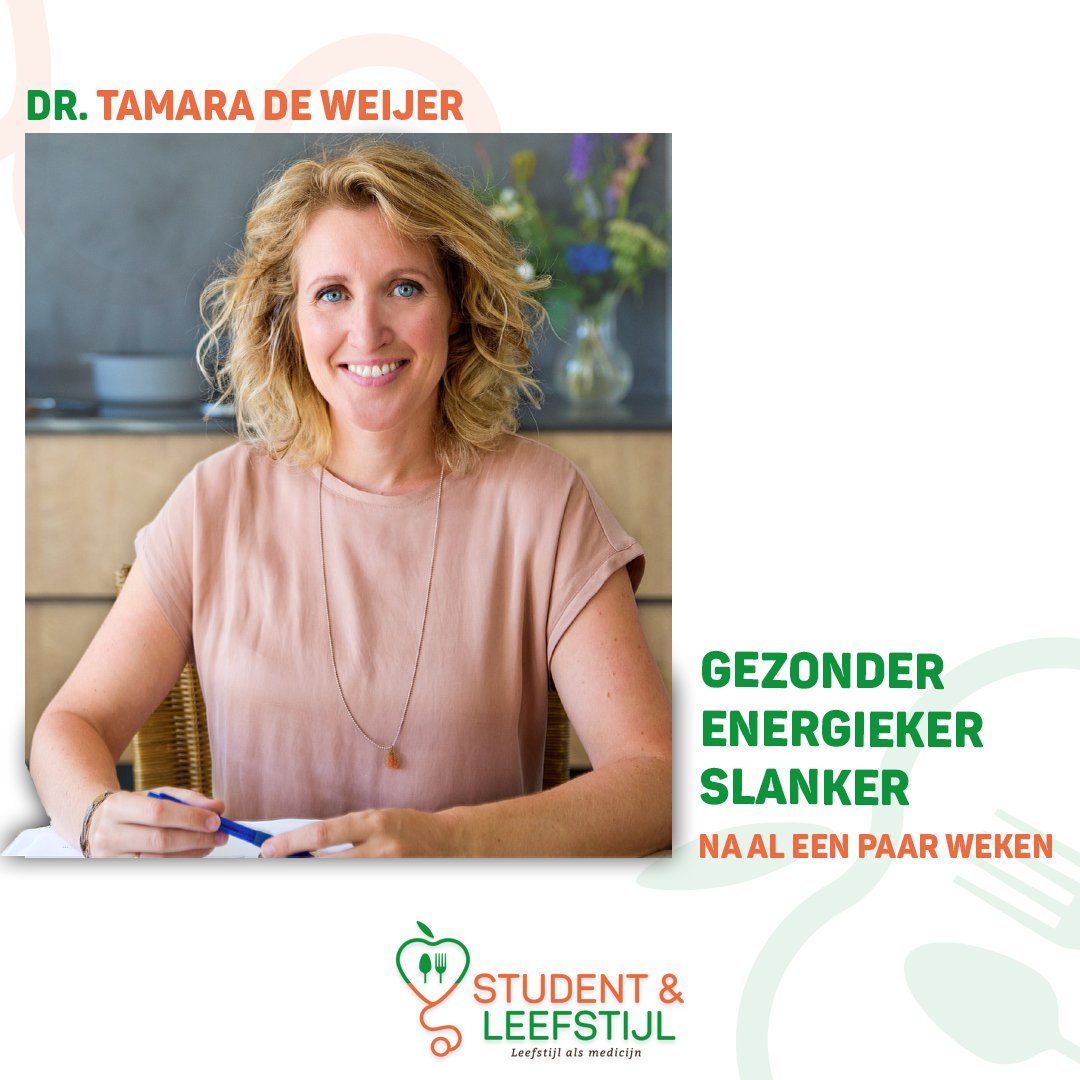student_leefst's tweet photo. “Voeding en leefstijl: in mijn huisartsenpraktijk zet ik het dagelijks in als medicijn. En met effect. Veel mensen voelen zich gezonder, energieker en slanker”@tamaradeweijer
Hun gezondere leven begint bij jou!  Tickets: https://t.co/zEkrXAPltM https://t.co/fGdiy9S5aN