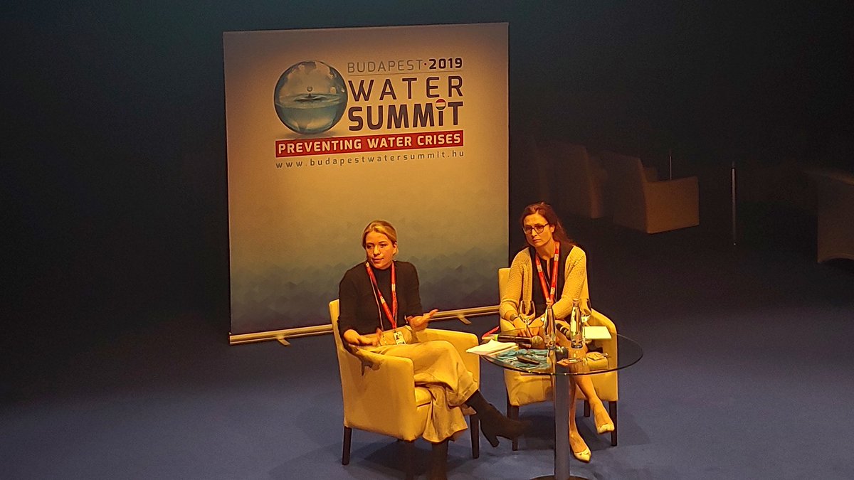 InternSecrWater's tweet photo. During the #BluePeaceIndex side-event at #BWS2019 - "the existential issue of water and peace requires a broader movement" and the Index produced by the @TheEIU is a user friendly tool that makes riverbasin data accessible https://t.co/wIwMrAhw80