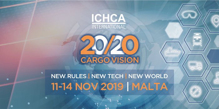 HELLENICSHIP's tweet photo. .@ICHCA2 International brings you its 2019 Conference& Exhibition 20/20 Cargo Vision! Running from 11-14 Nov. 2019 in Malta, safe&sustainable #cargohandling is at the heart of the Conference, paired with an Exhibition & plenty of #networking opportunities. #cargochain #makeitsafe https://t.co/OLszxup409