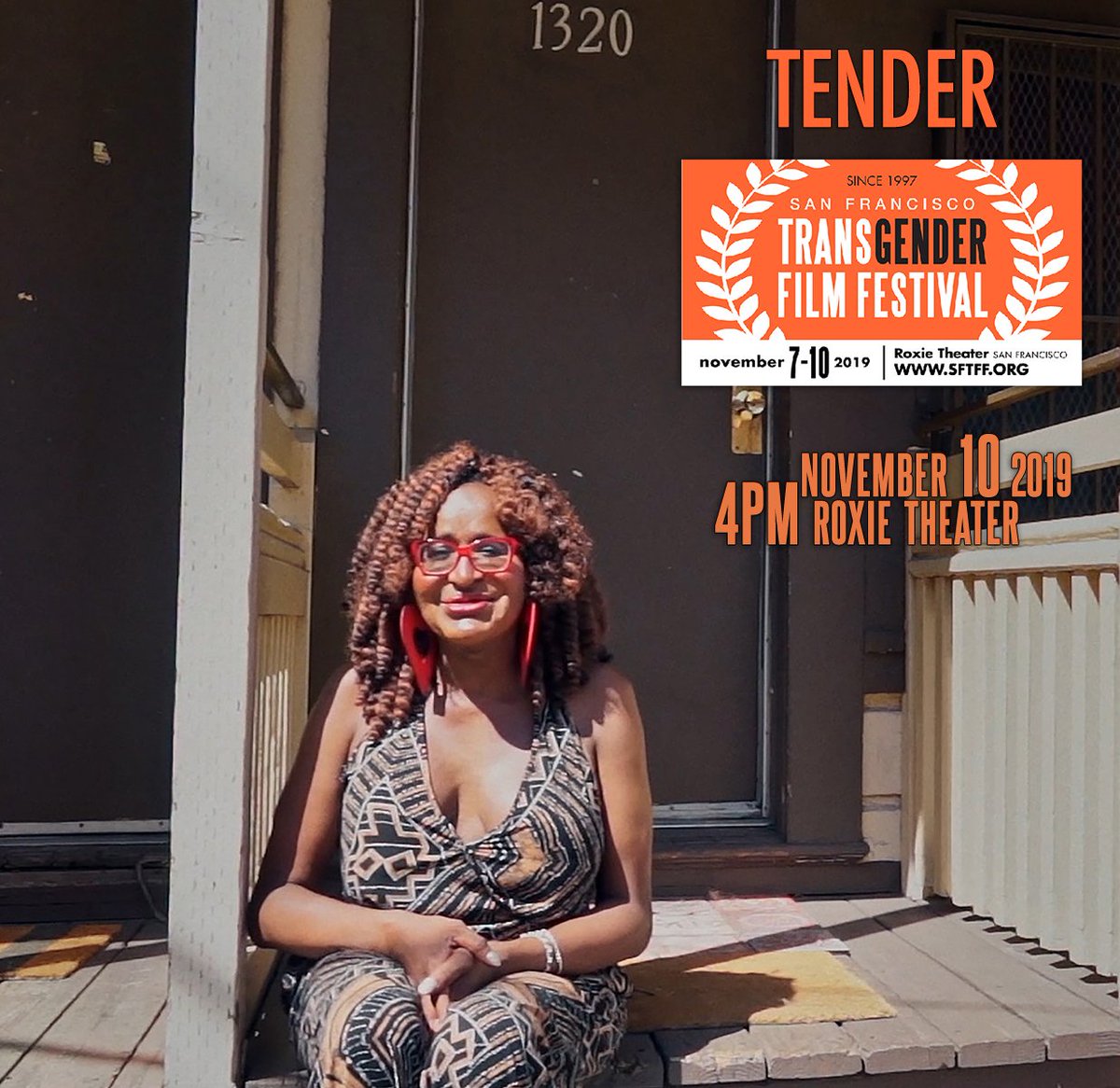 SFTransFilmFest's tweet photo. TENDER tells the story of 3 Black trans women, the Tenderloin neighborhood &amp; the tensions caused by San Francisco’s housing crisis.
Dir. ⁠Daryl Jones⁠ @BlackLeafFilms
⁠
#SFTFF2019 ⁠
11/10 4PM  ⁠
Little @roxietheater 
⁠
 🎞🎟♿️🤟🏽Program/tix/access: https://t.co/8PtgjNlKeS
⁠ https://t.co/PtzT414Qjo