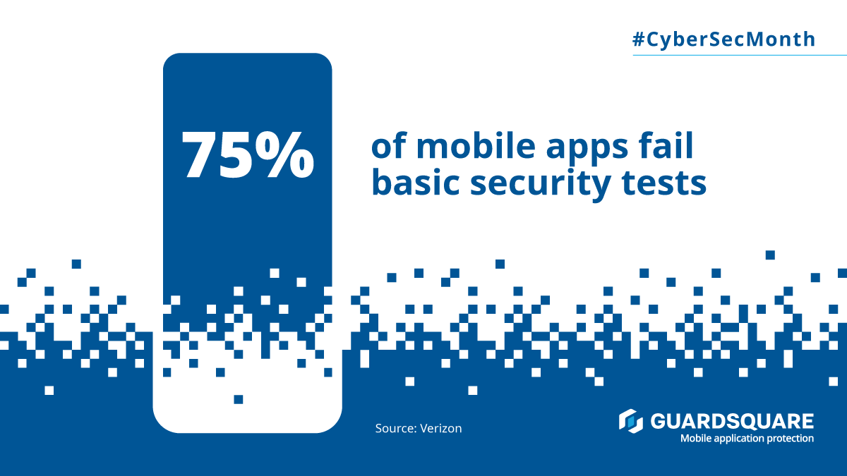 Guardsquare's tweet photo. Are your mobile applications key to your business? Are they secured? Request a free assessment ➡ https://t.co/rom6FYTIcw #CyberSecMonth #NCSAM 

#appsec #mobilesecurity #cybersecurity #EveryEndpointCounts https://t.co/AY9nAOG6Pd