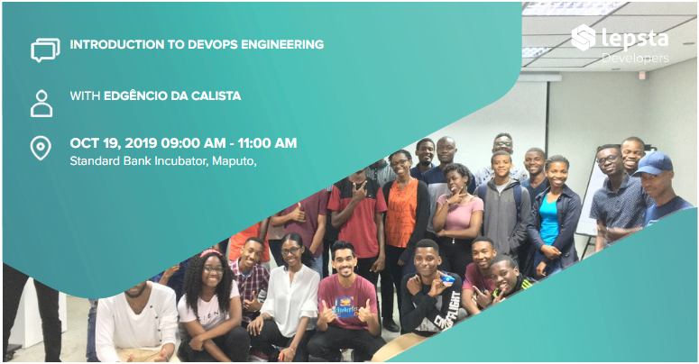_lepsta's tweet photo. Hello Maputo, Join us this weekend for an amazing session to learn about "Introduction To Devops Engineering" with Edgêncio Da Calista.
RSVP here: https://t.co/Xdv4vtFQPE
#devops #lepsta #lepstaMaputo #programming #systems #devopstraining #devopsengineer #Maputo #mozambique https://t.co/0SuCqXkSz2