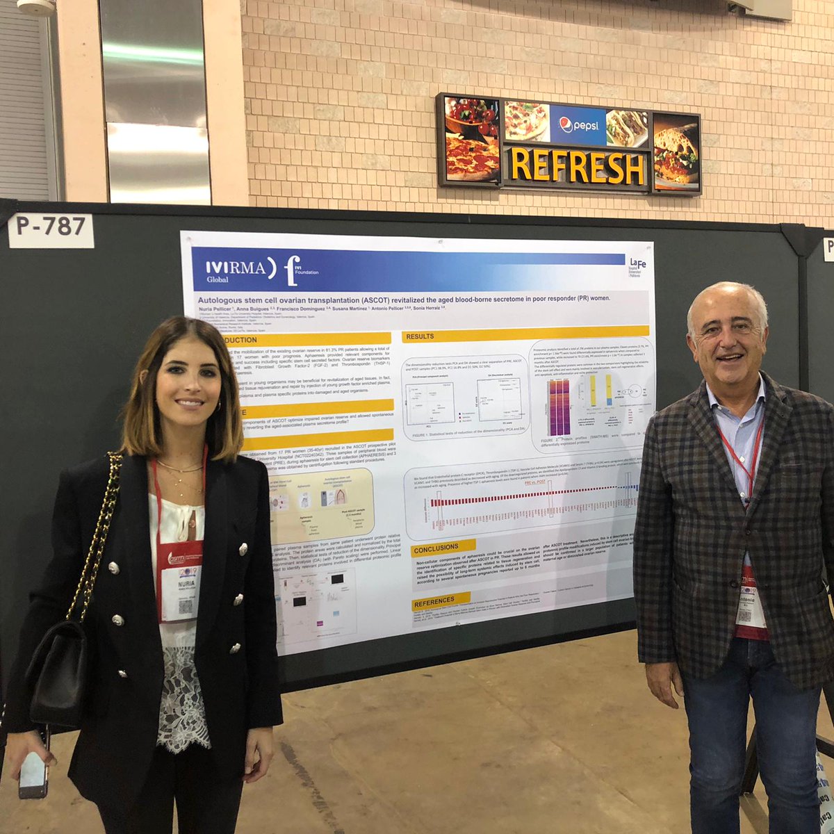 DrPellicer_IVI's tweet photo. Orgulloso de las nuevas generaciones y de las investigaciones que llevan a cabo. Enhorabuena #DraNuriaPellicer #ASRM19 @IVIclinics @thermanetwork @ReprodMed  #ASRMis75 https://t.co/woHVNuwdJn