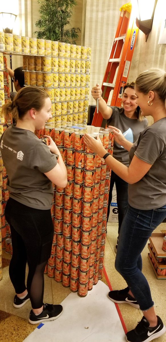 With the great generosity of <a href="/moen/">Moen</a>, We teamed up with <a href="/NewsFromECS/">Engineering Consulting Services</a> <a href="/Eriksson_Eng/">Eriksson Engineering Associates</a> &amp; <a href="/Power_Construct/">Power Construction</a> to design "CANservation" in this year's <a href="/ChiCanstruction/">Canstruction Chicago</a> benefitting <a href="/FoodDepository/">Chicago’s Food Bank</a>. Every “drop” of support counts! Vote for us today: buff.ly/2ITD5Uw