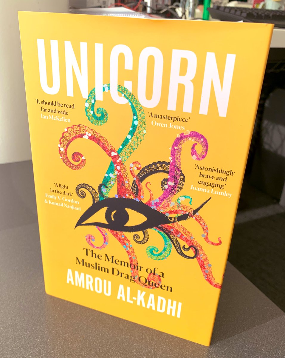 Mid-week giveaway! I’ve got one copy of the INCREDIBLE #Unicorn by <a href="/Glamrou/">Amrou Al-Kadhi 🦄</a>. A real celebration of personal identity and freedom with such a huge heart at its core. Just RT and follow by 5PM on Friday 18th when I’ll pick a winner!