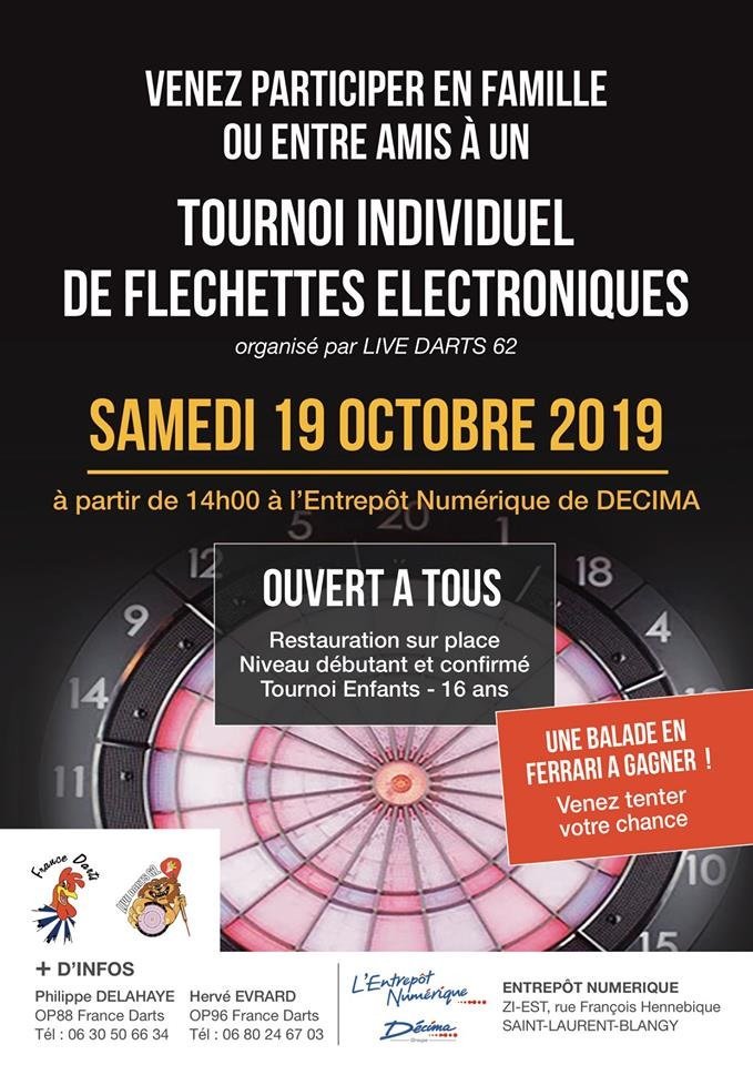 Venez nous défier en famille à notre prochain tournois de Fléchette, nous vous y attendons nombreux ! 😀