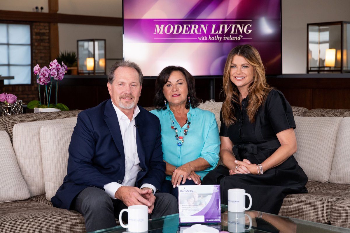 RemZzzs's tweet photo. RemZzzs® CPAP Mask Liners, is pleased to announce that Modern Living with kathy ireland® is airing an exclusive interview with Naturs Design. The interview will be aired on WE tv Thursday, Oct. 17, 2019, at 7:30am EST.

Click here for full press release:
https://t.co/GENTukFect https://t.co/DxolYuRROA