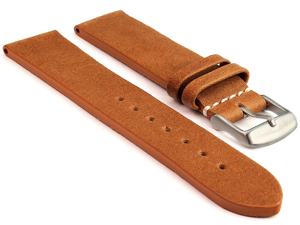 Watch strap PRAGUE Black, Dark Brown, Coyote Brown, Brown, 18mm 20mm 22mm The strap is extremely flexible and nice in touch. It comes with a brushed stainless steel silver-coloured buckle and two spring bars. sectime.co.uk/watch-bands-pr… #watchstrap #watchstraps #leatherwatchstrap