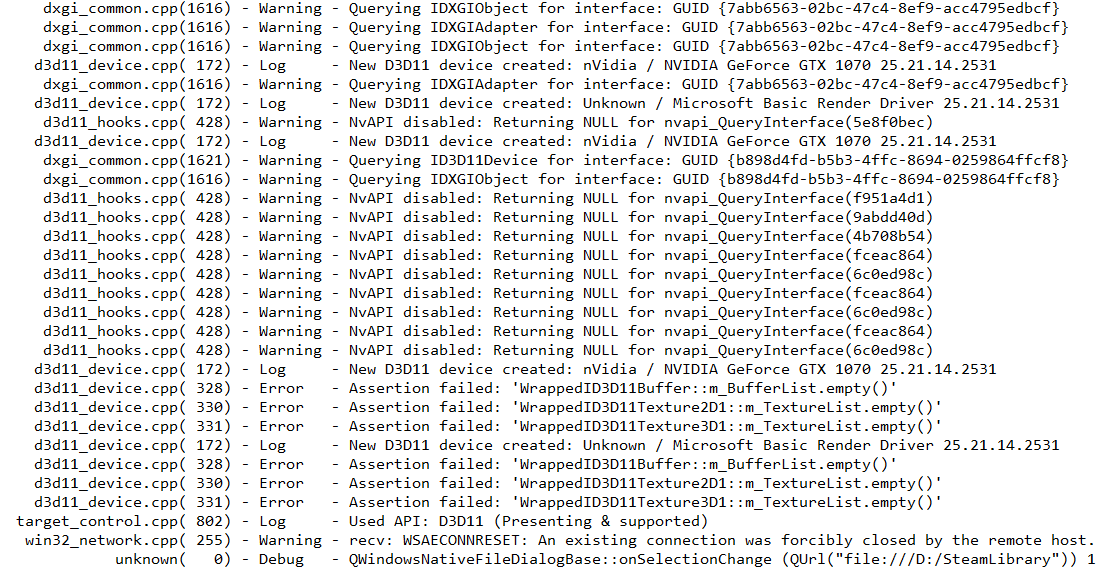 james_ay_em_dee's tweet image. #RenderDoc でKingdom Come : Deliveranceをキャプチャ、というか実行しようとすると
DXGI_ERROR_DRIVER_INTERNAL_ERROR
で落ちてしまうのだが、どうにかキャプチャできないだろうか。
