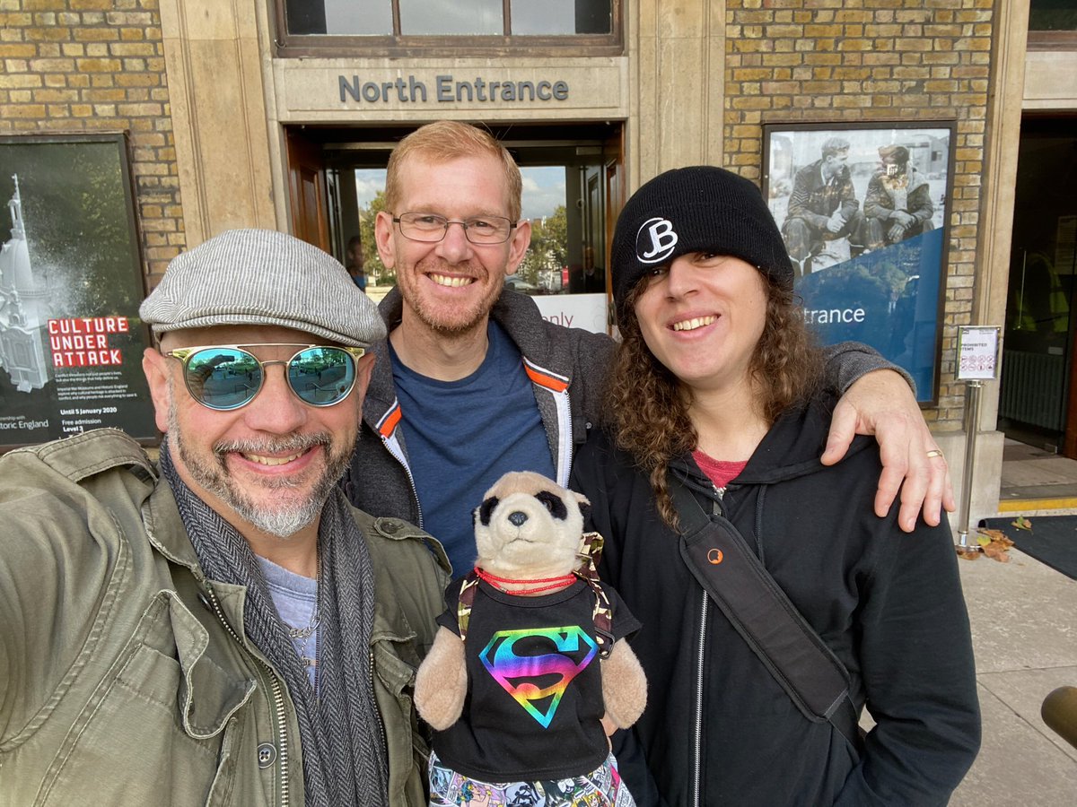 <a href="/MauryMeerkat/">Maury, Monty and Matilda</a> mystery solved! Matilda is with <a href="/theartist_baker/">Christopher baker</a> and <a href="/Steve_Grad/">steve_grad</a> at the <a href="/I_W_M/">Imperial War Museums</a> in London. By the looks of it they’re having a great time ❤️ Oh and <a href="/seouf3/">Stewart Baker</a> is there too, sorry Stu