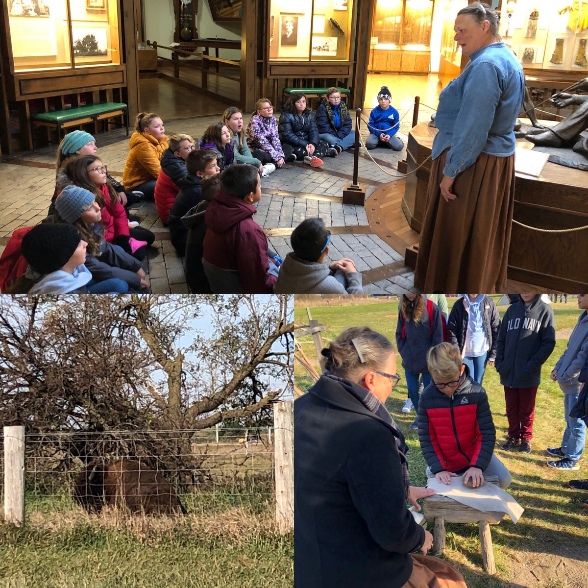 Great day learning about the Pawnee @StuhrMuseum <a href="/StolleyParkGI/">Stolley Park</a> #SP19 #5thgrade