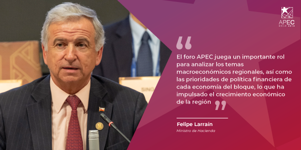 Este lunes y martes nos reunimos con los representantes de finanzas de las 21 economías Asia Pacífico para discutir y analizar el panorama económico de la región. #CaminoALaCumbre #APECFinanzas2019 #APECChile2019